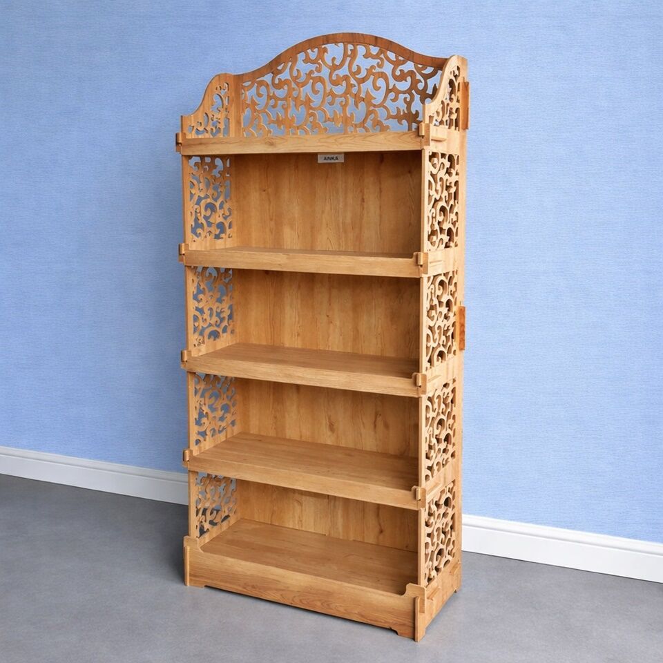 DEKORATİF AHŞAP RAF KİLER DOLAP TDMDolap-44402