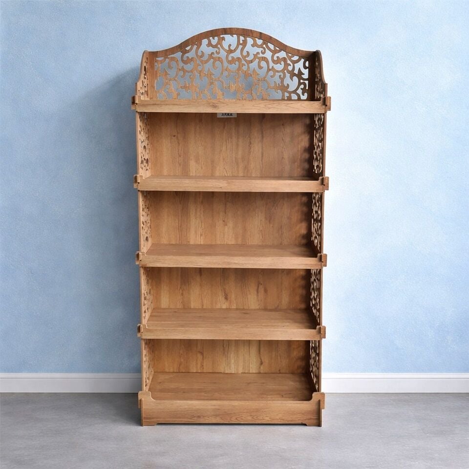 DEKORATİF AHŞAP RAF KİLER TDMDolap-44402