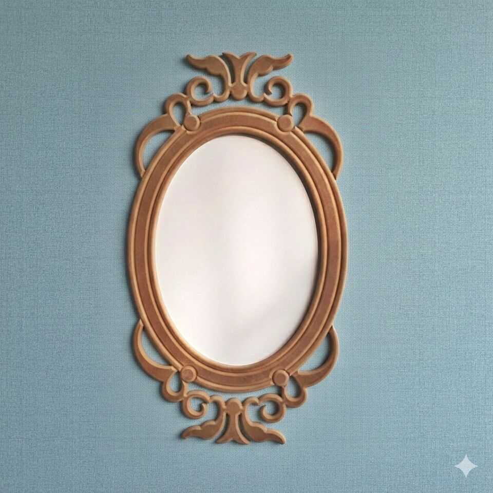 Ahşap Ayna Çerçevesi-12. CNC İşlemeli Ahşap Çerçeveler TDMAyna-00012