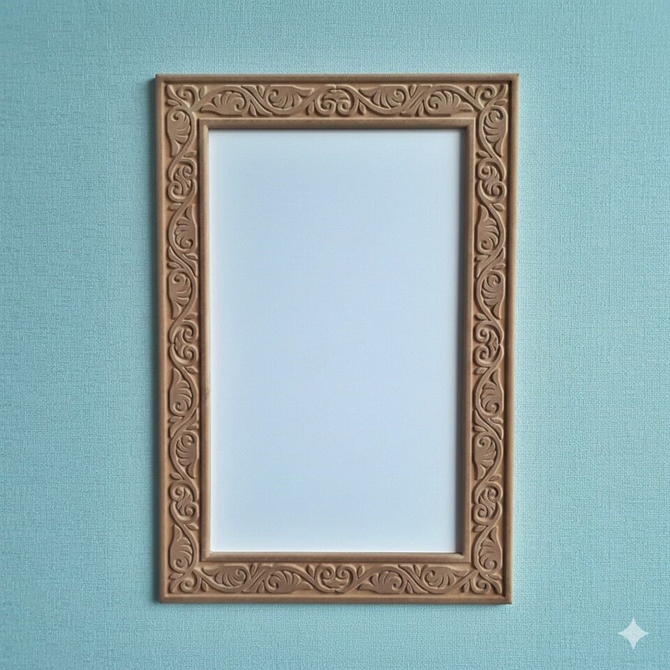 Ahşap Ayna Çerçevesi-11. CNC İşlemeli Ahşap Çerçeveler TDMAyna-00011