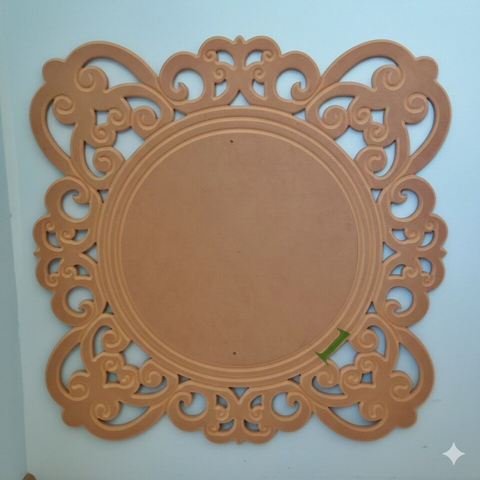 Ahşap Ayna Çerçevesi-07. CNC İşlemeli Ahşap Çerçeveler TDMAyna-00007