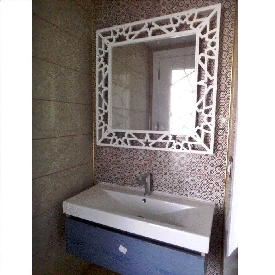 Ahşap Ayna Çerçevesi-06. CNC İşlemeli Ahşap Çerçeveler TDMAyna-00006