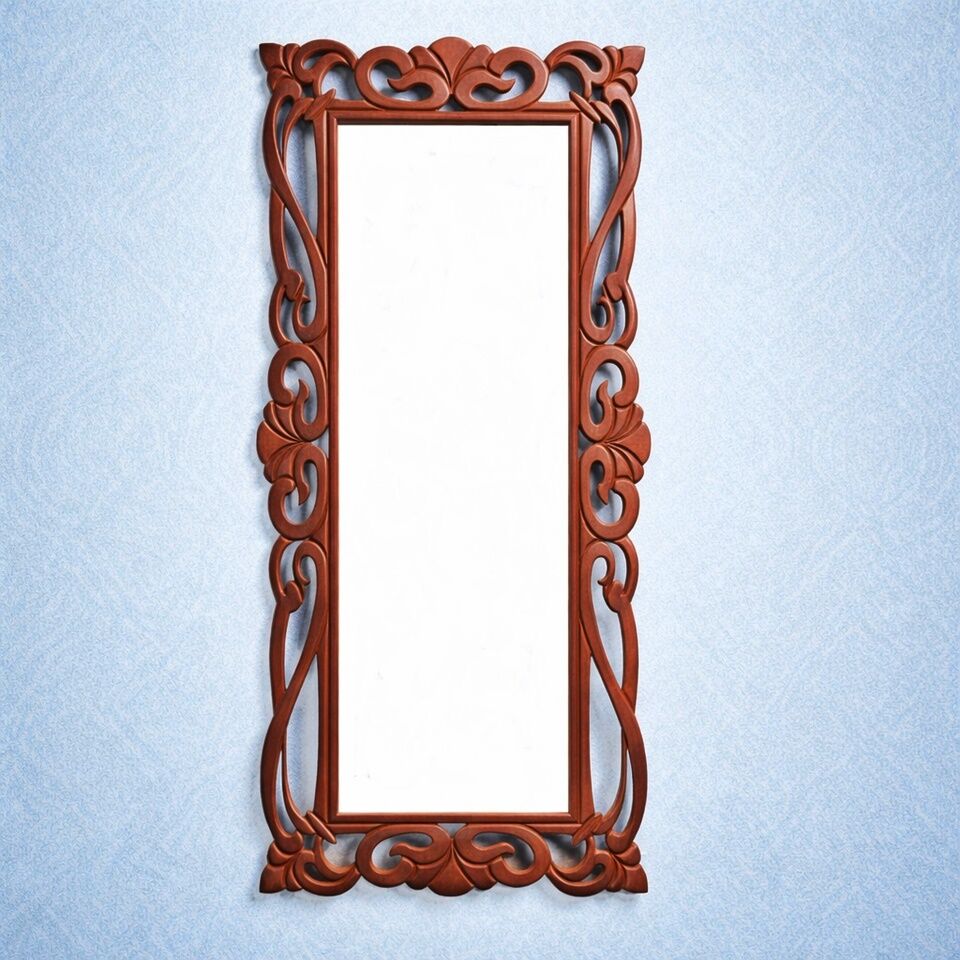 Ahşap Ayna Çerçevesi-03. CNC İşlemeli Ahşap Çerçeveler TDMAyna-00003