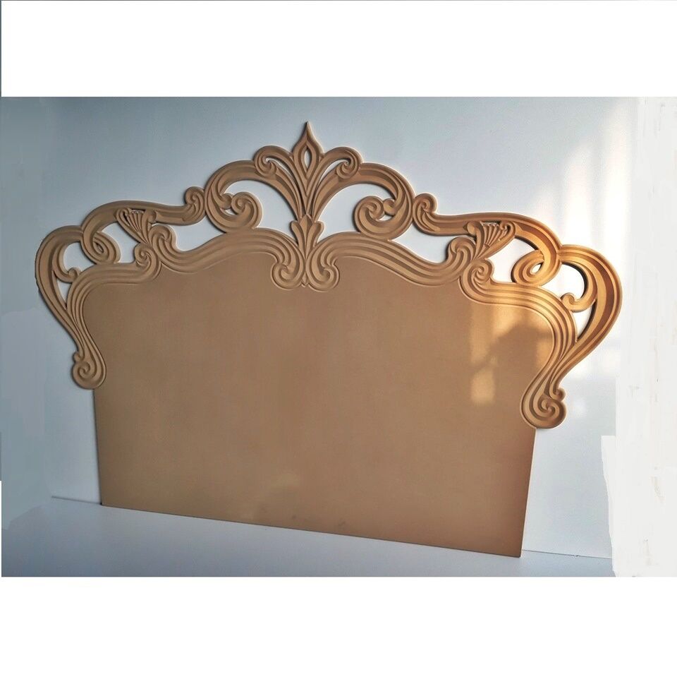 TDM Mobilya Ahşap Yatak Başlık. CNC İşlemeli Karyola başlık TDM Başlık-10001