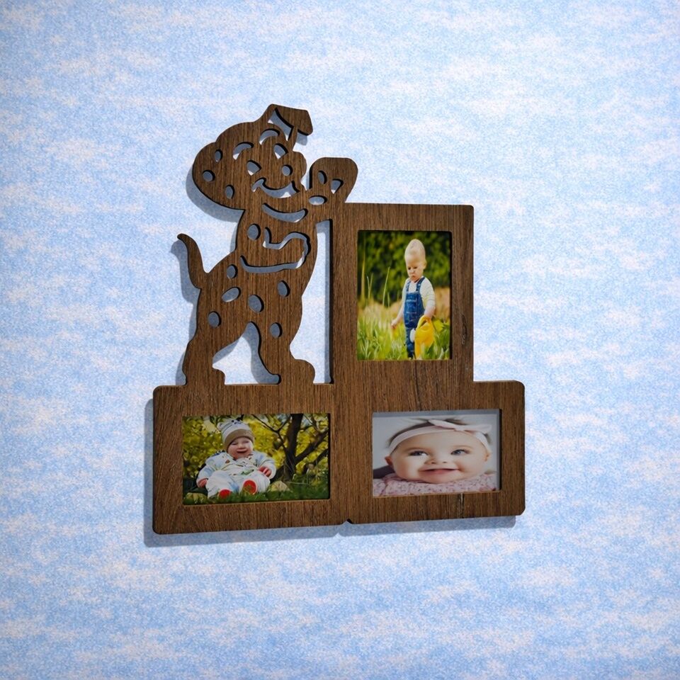 Ahşap Soy Ağacı Fotoğraf, Resim Çerçevesi: Çerçeve-04327 Ahşap