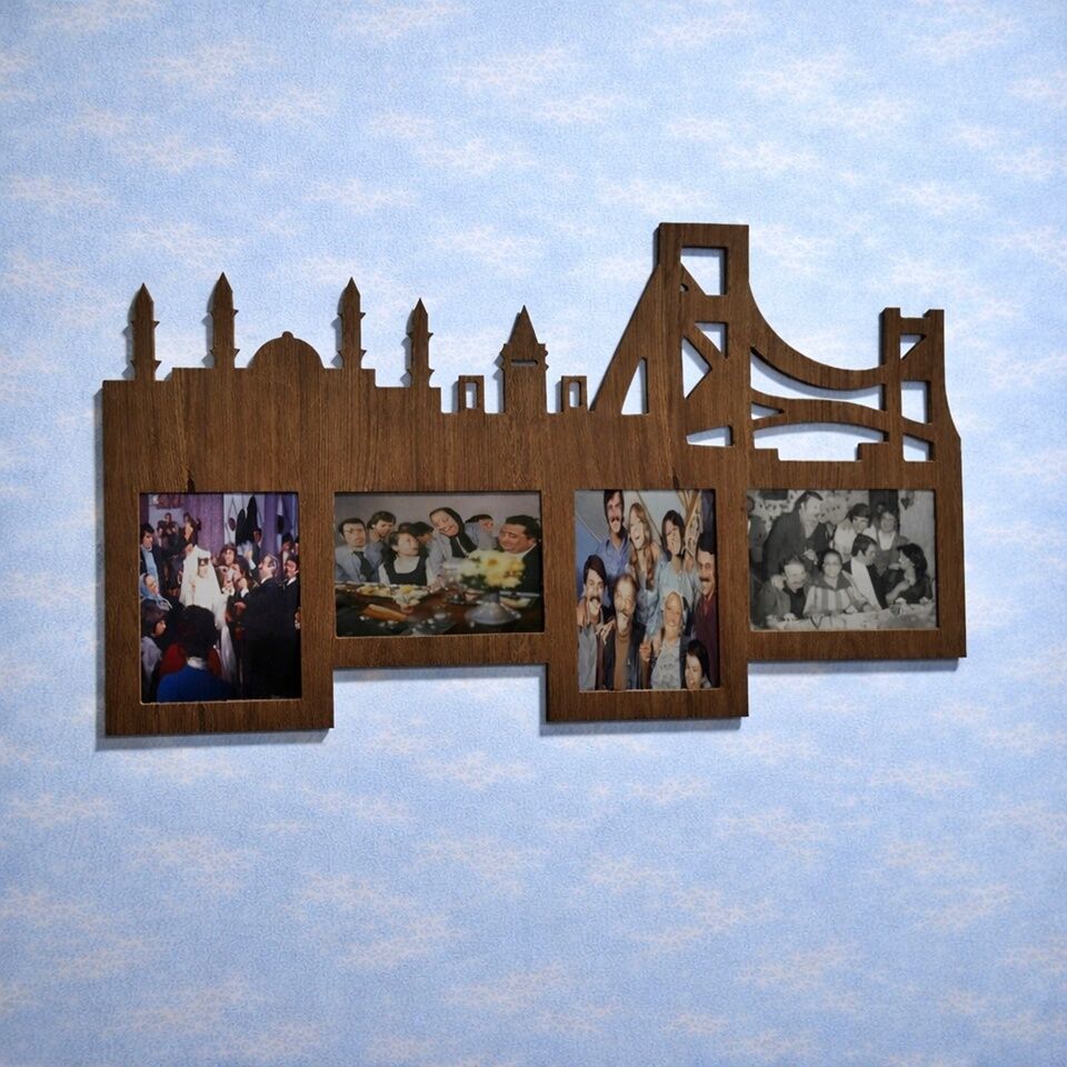 Ahşap Soy Ağacı Fotoğraf, Resim Çerçevesi: Çerçeve-04324