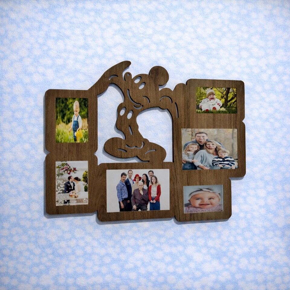 Ahşap Soy Ağacı Fotoğraf, Resim Çerçevesi: Çerçeve-04320