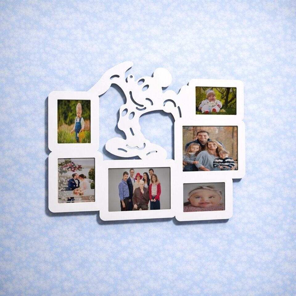 Ahşap Soy Ağacı Fotoğraf, Resim Çerçevesi: Çerçeve-04320