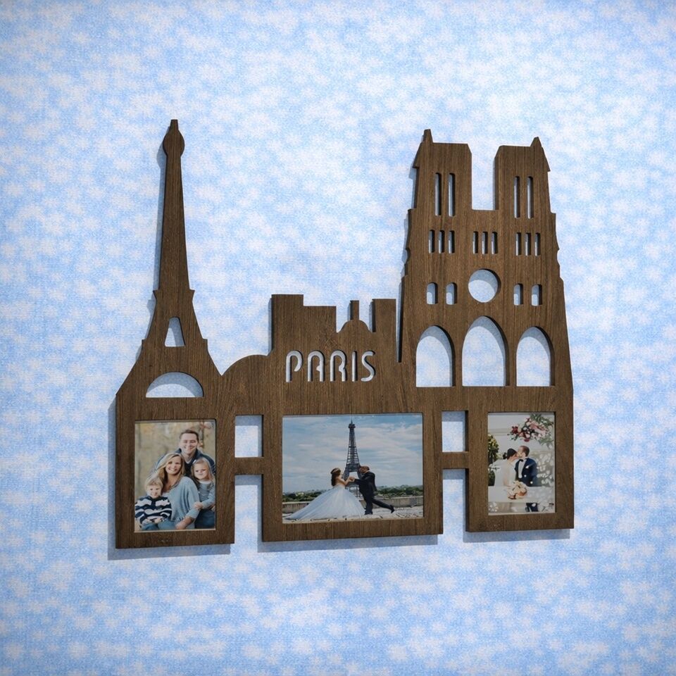 Ahşap Soy Ağacı Fotoğraf, Resim Çerçevesi: Çerçeve-04317