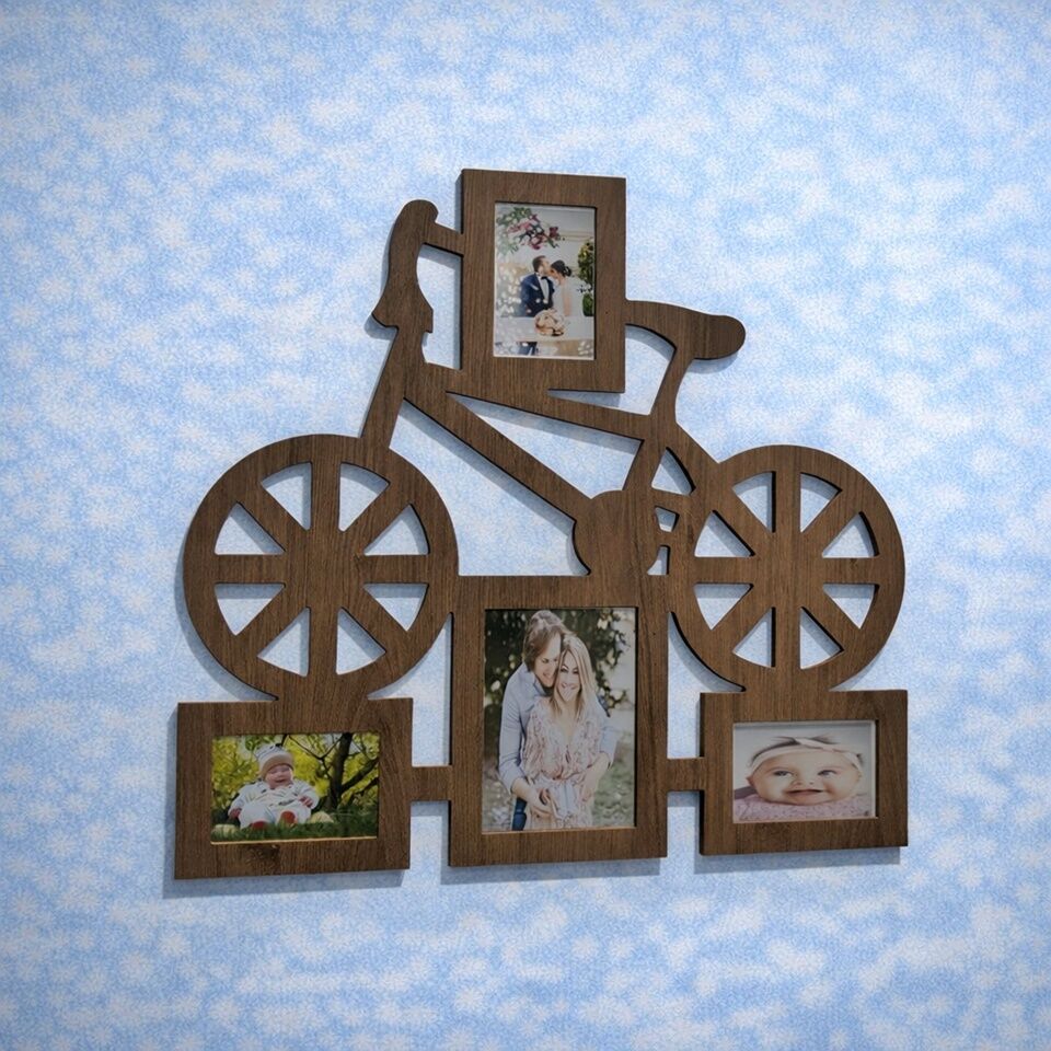Ahşap Soy Ağacı Fotoğraf, Resim Çerçevesi: Çerçeve-04316 Ahşap