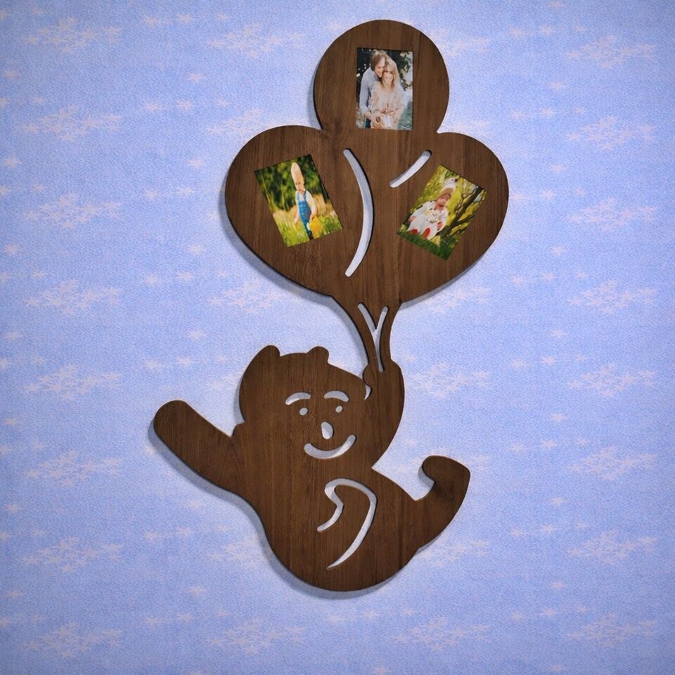 Ahşap Soy Ağacı Fotoğraf, Resim Çerçevesi: Çerçeve-04309