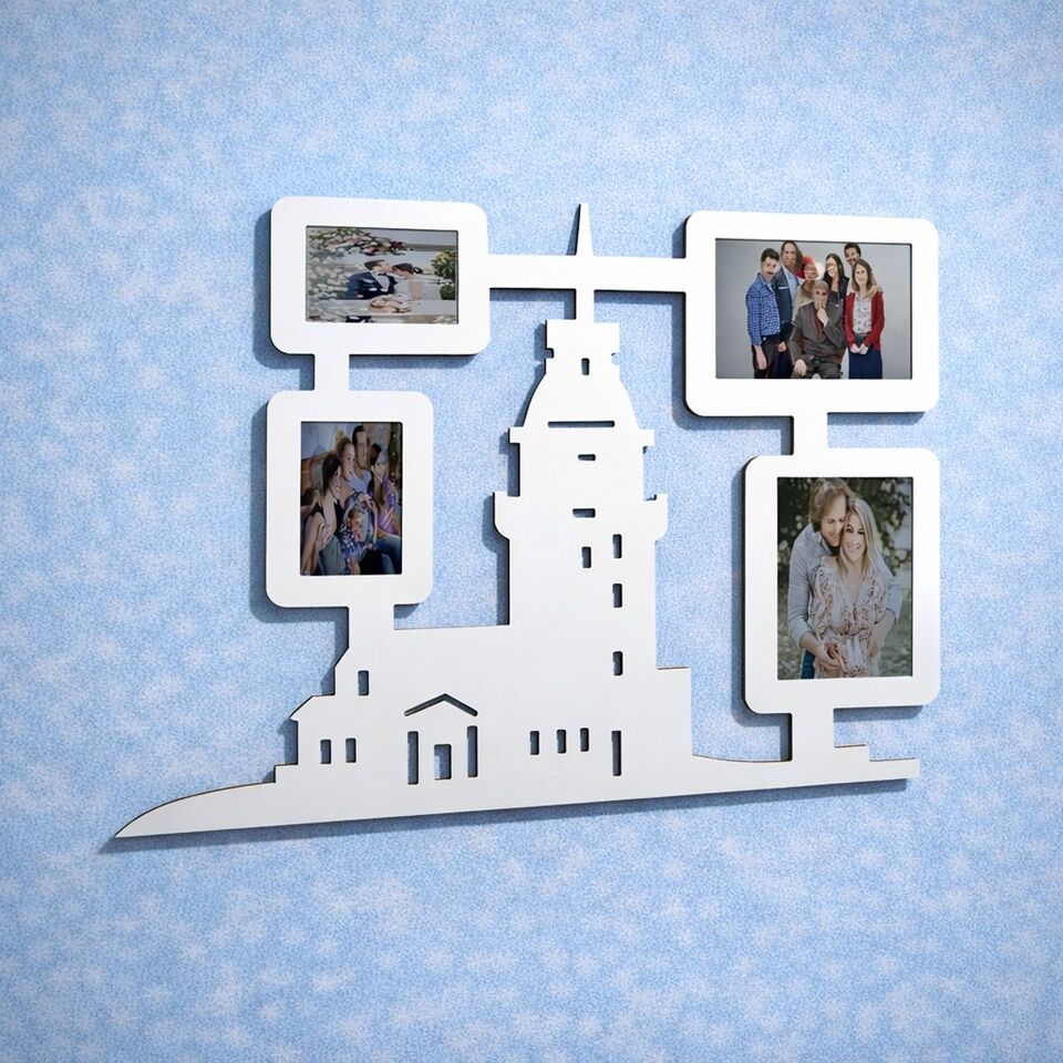 Ahşap Soy Ağacı Fotoğraf, Resim Çerçevesi: Çerçeve-04314