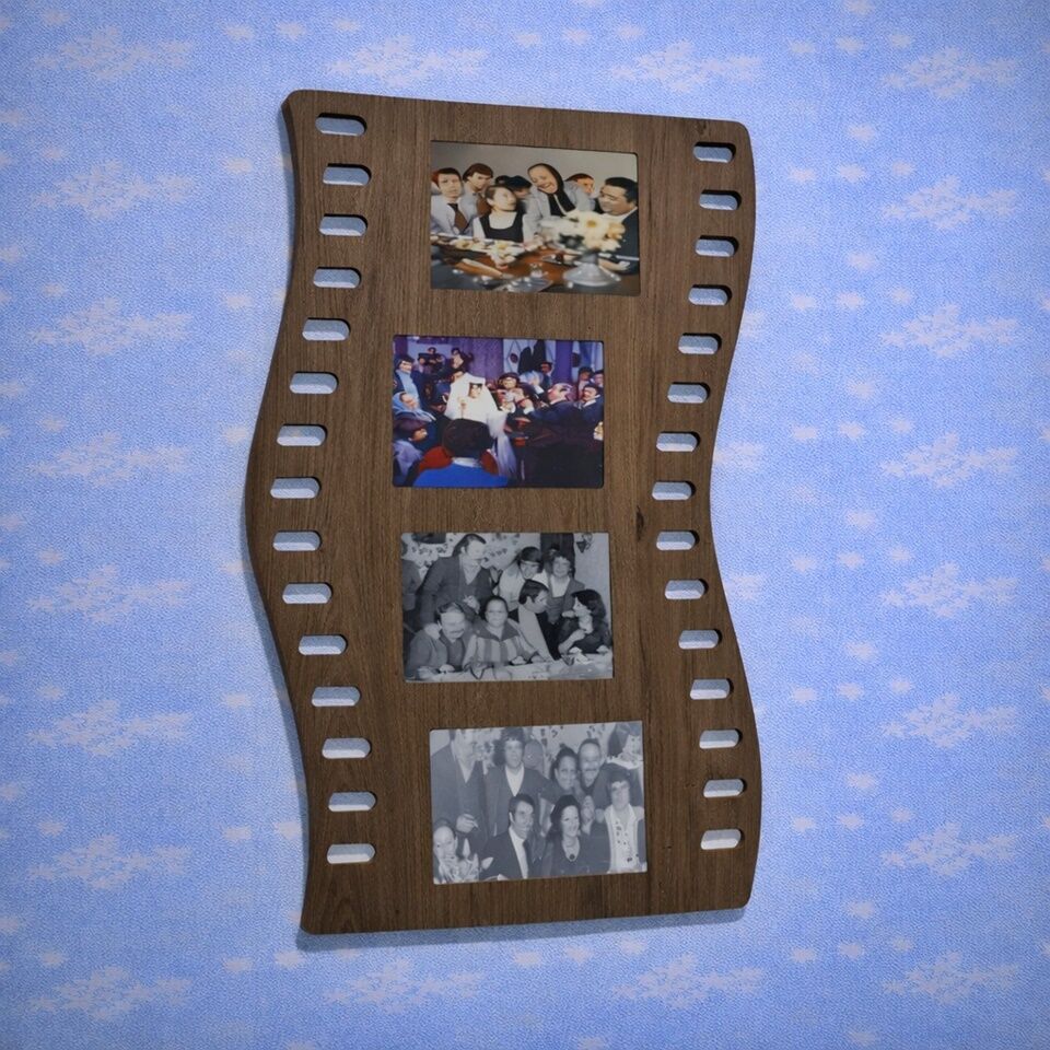 Ahşap Soy Ağacı Fotoğraf, Resim Çerçevesi: Çerçeve-04311