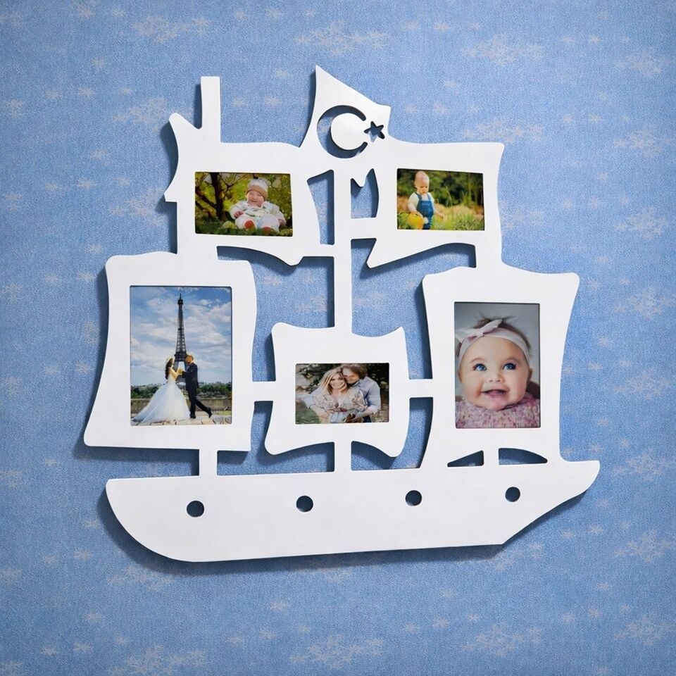 Ahşap Soy Ağacı Fotoğraf, Resim Çerçevesi: Çerçeve-04303