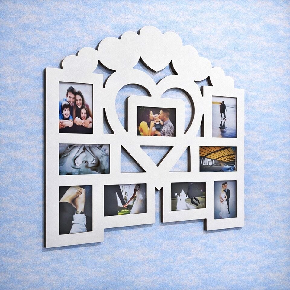 Ahşap Soy Ağacı Fotoğraf, Resim Çerçevesi: Çerçeve-04330